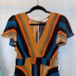 Multi colored romper